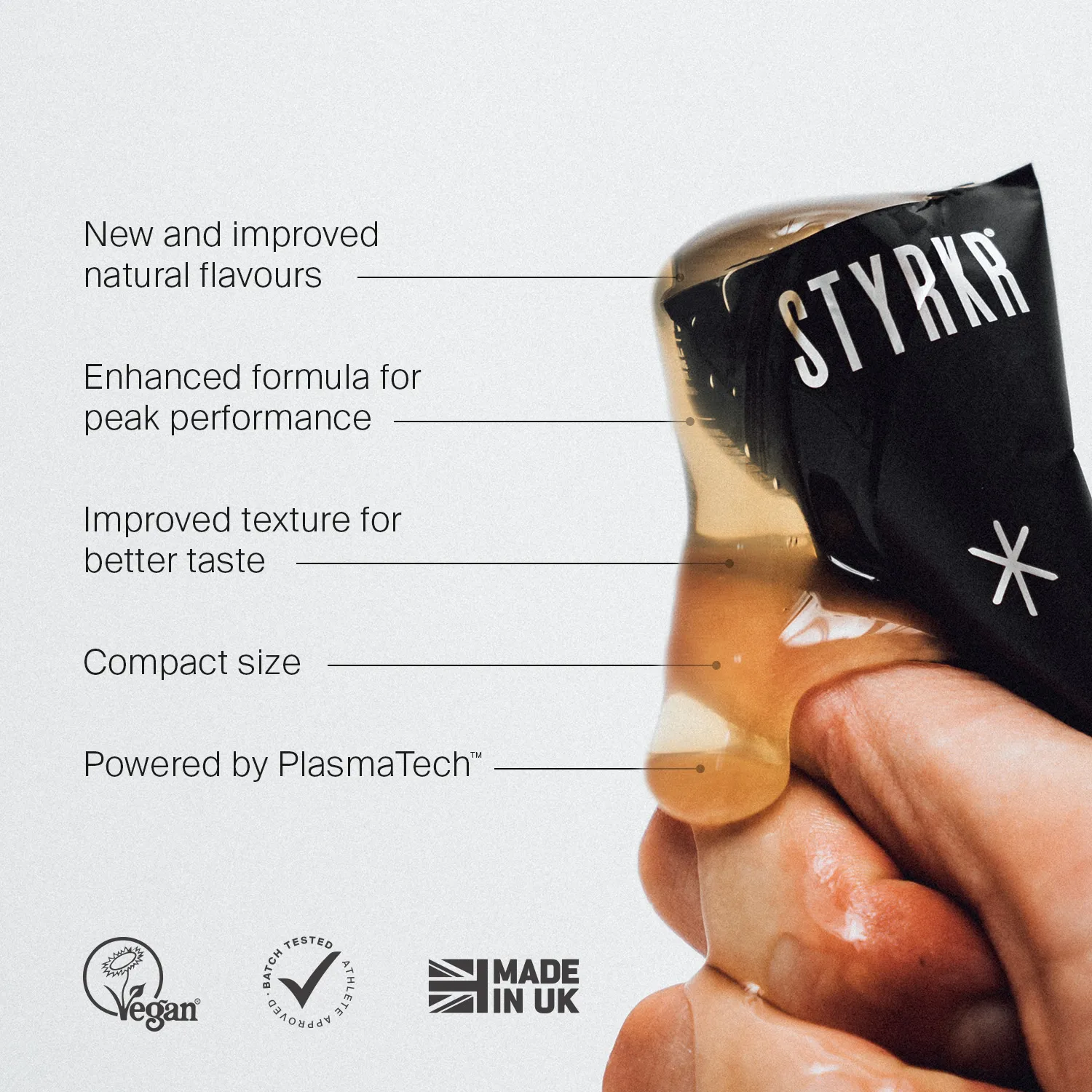 Styrkr - GEL30 Energy Gel - Caffeine+ Nitro+ & L-Citrulline - Image 3